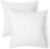 Amazon Basics Square Hypoallergenic Pillow Insert, Sofa Bed Couch Decorative Stuffer, 18″, 2 Pack