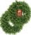 2Pcs Wreaths 26″ Boxwood Wreath for Front Door, Faux Round Boxwood Wreath, All Season Outdoor & Indoor Window, Porch Wall Decor. Day Farmhouse Wedding Home Greenery Decoration.